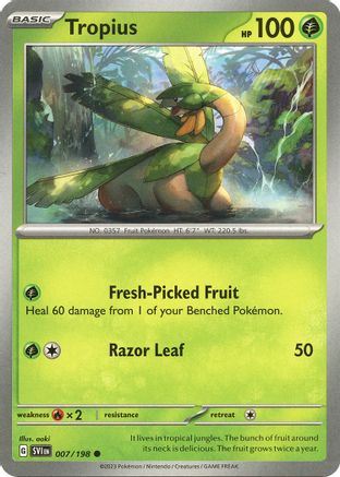Image of Tropius (007/198) [Scarlet & Violet: Base Set]