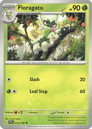 Image of Floragato (014/198) [Scarlet & Violet: Base Set]