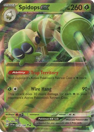 Image of Spidops ex (019/198) [Scarlet & Violet: Base Set]