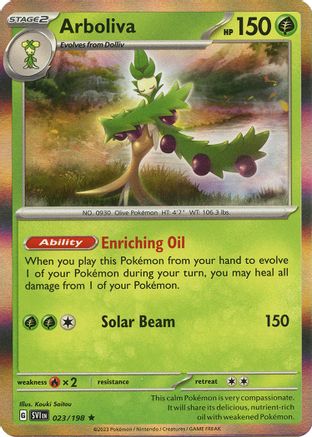 Image of Arboliva (023/198) [Scarlet & Violet: Base Set]
