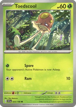 Image of Toedscool (025/198) [Scarlet & Violet: Base Set]