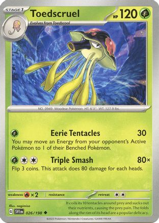 Image of Toedscruel (026/198) [Scarlet & Violet: Base Set]