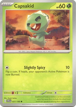 Image of Capsakid (027/198) [Scarlet & Violet: Base Set]