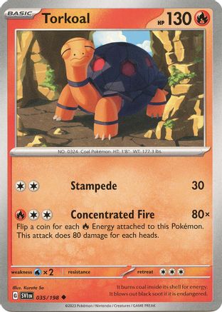 Image of Torkoal (035/198) [Scarlet & Violet: Base Set]