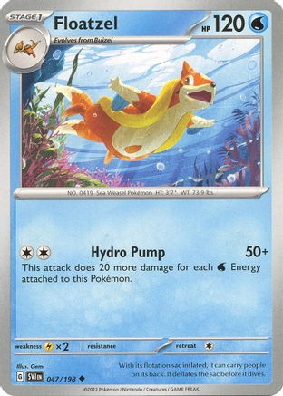 Image of Floatzel (047/198) [Scarlet & Violet: Base Set]