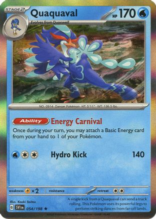 Image of Quaquaval (054/198) [Scarlet & Violet: Base Set]
