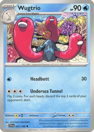 Image of Wugtrio (057/198) [Scarlet & Violet: Base Set]