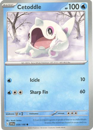 Image of Cetoddle (059/198) [Scarlet & Violet: Base Set]
