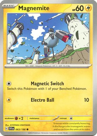 Image of Magnemite (063/198) [Scarlet & Violet: Base Set]
