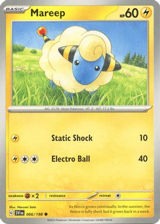 Image of Mareep (066/198) [Scarlet & Violet: Base Set]