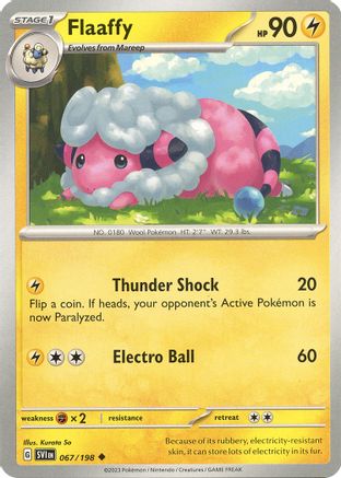 Image of Flaaffy (067/198) [Scarlet & Violet: Base Set]