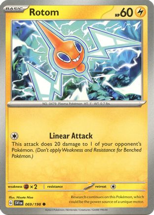 Image of Rotom (069/198) [Scarlet & Violet: Base Set]