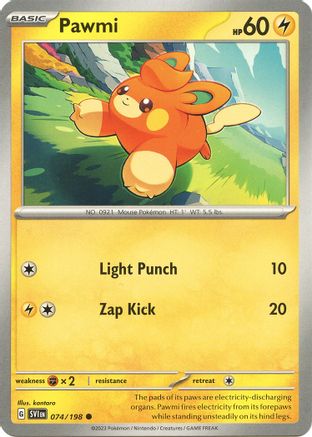 Image of Pawmi (074/198) [Scarlet & Violet: Base Set]