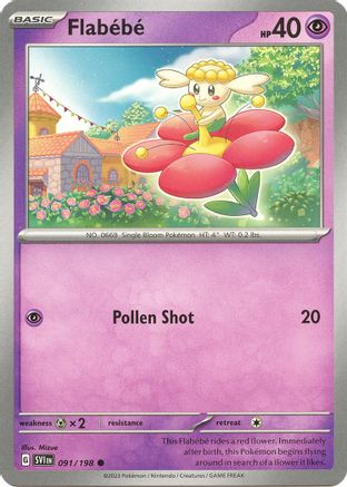 Image of Flabebe (091/198) [Scarlet & Violet: Base Set]
