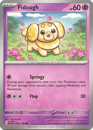 Image of Fidough (098/198) [Scarlet & Violet: Base Set]