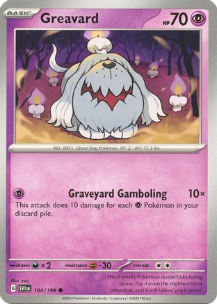 Image of Greavard (104/198) [Scarlet & Violet: Base Set]