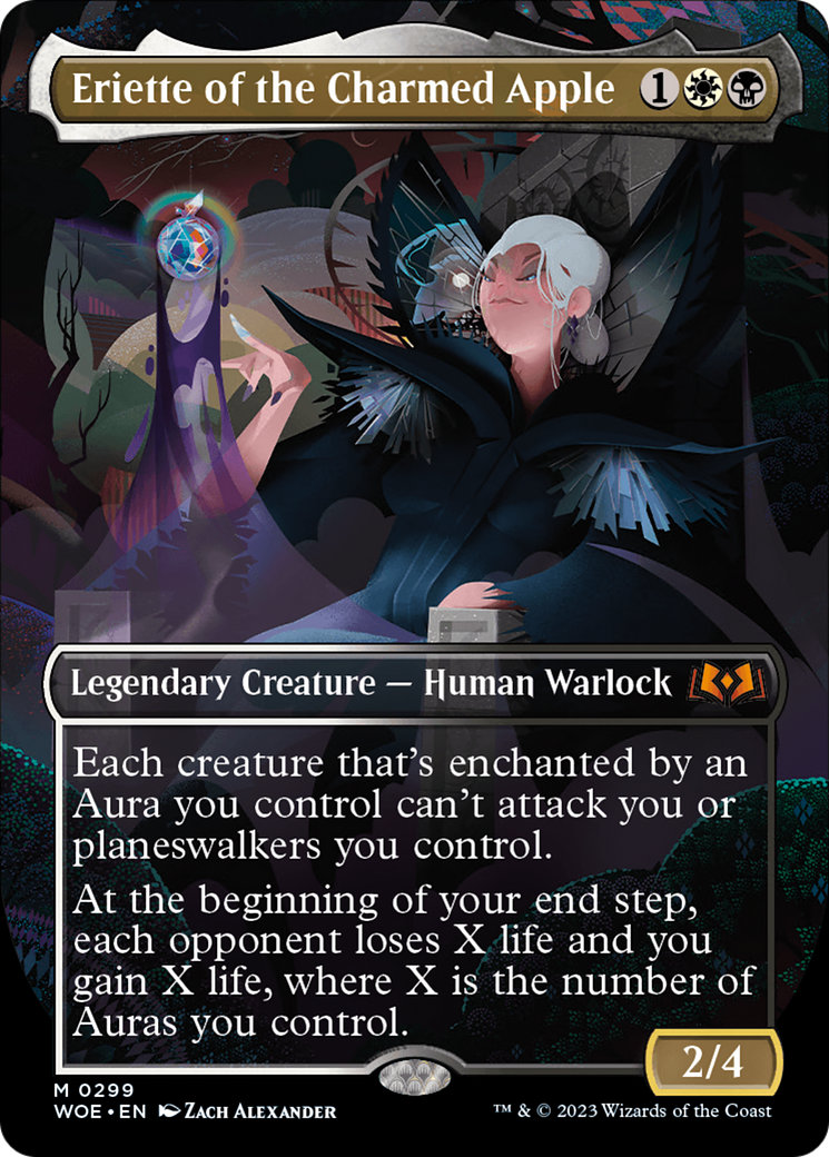 Image of Eriette of the Charmed Apple (Borderless Alternate Art) [Wilds of Eldraine]