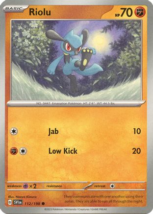 Image of Riolu (112/198) [Scarlet & Violet: Base Set]