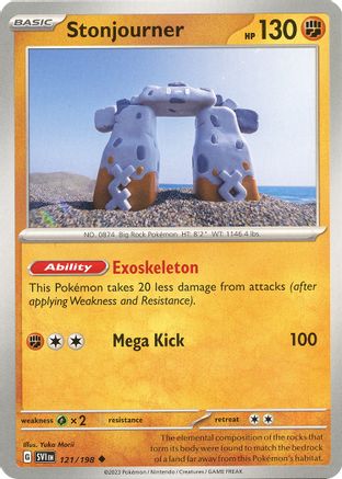 Image of Stonjourner (121/198) [Scarlet & Violet: Base Set]