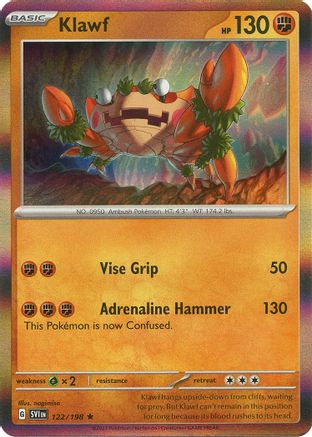 Image of Klawf (122/198) [Scarlet & Violet: Base Set]