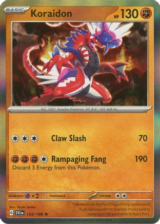 Image of Koraidon (124/198) [Scarlet & Violet: Base Set]