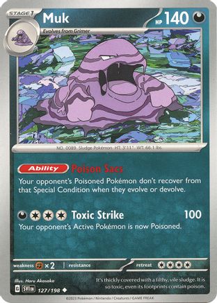Image of Muk (127/198) [Scarlet & Violet: Base Set]