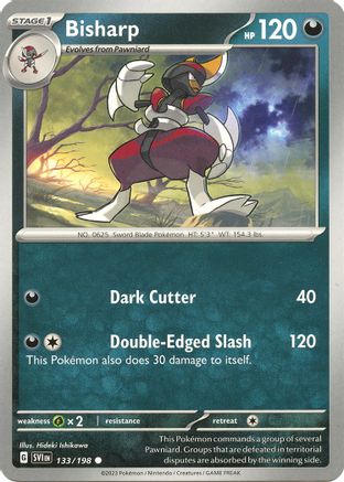 Image of Bisharp (133/198) [Scarlet & Violet: Base Set]