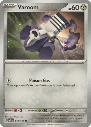 Image of Varoom (140/198) [Scarlet & Violet: Base Set]