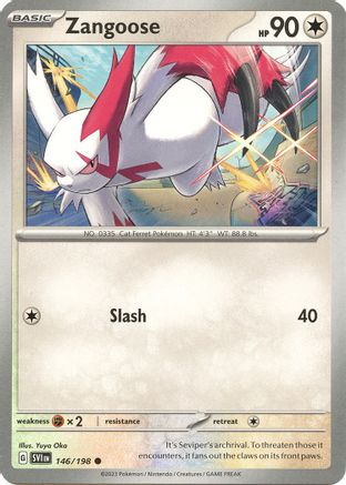 Image of Zangoose (146/198) [Scarlet & Violet: Base Set]