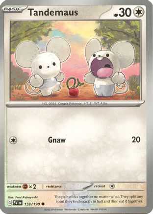 Image of Tandemaus (159/198) [Scarlet & Violet: Base Set]