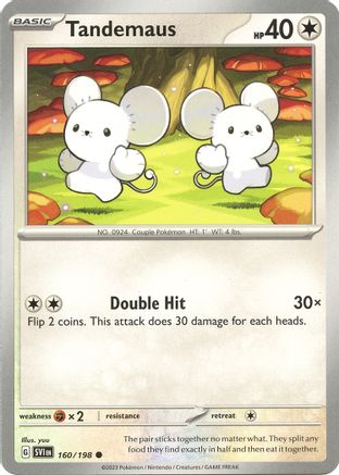 Image of Tandemaus (160/198) [Scarlet & Violet: Base Set]