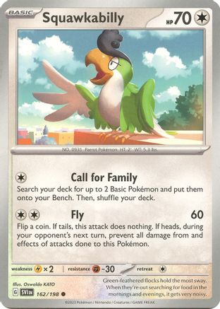 Image of Squawkabilly (162/198) [Scarlet & Violet: Base Set]
