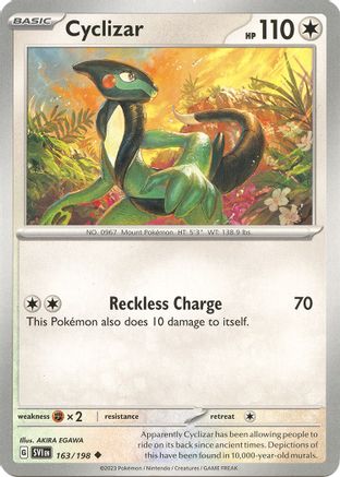 Image of Cyclizar (163/198) [Scarlet & Violet: Base Set]