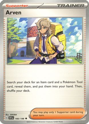 Image of Arven (166/198) [Scarlet & Violet: Base Set]