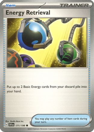 Image of Energy Retrieval (171/198) [Scarlet & Violet: Base Set]
