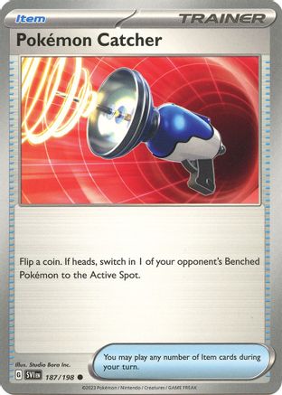 Image of Pokemon Catcher (187/198) [Scarlet & Violet: Base Set]