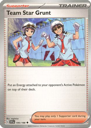 Image of Team Star Grunt (195/198) [Scarlet & Violet: Base Set]