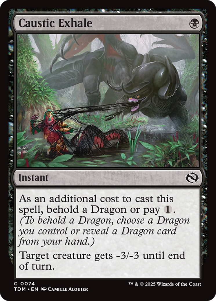 Image of Caustic Exhale [Tarkir: Dragonstorm]