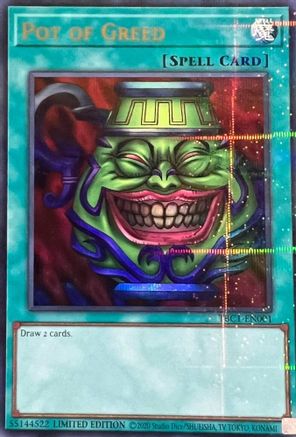Image of Pot of Greed [TBC1-EN001] Ultra Rare