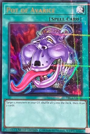Image of Pot of Avarice [TBC1-EN003] Ultra Rare