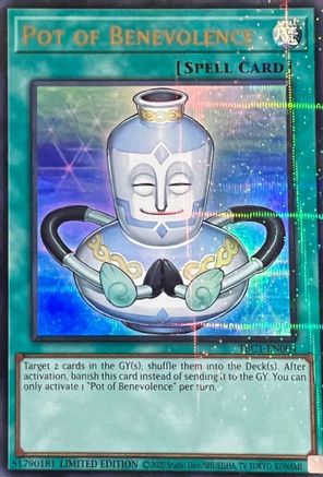 Image of Pot of Benevolence [TBC1-EN004] Ultra Rare