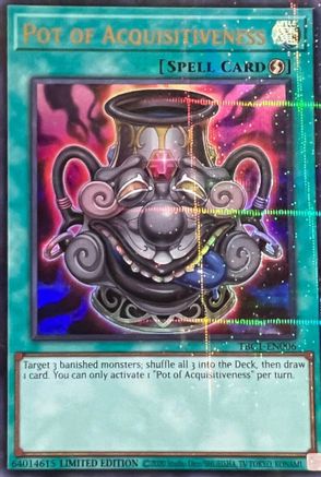 Image of Pot of Acquisitiveness [TBC1-EN006] Ultra Rare