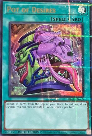 Image of Pot of Desires [TBC1-EN009] Ultra Rare