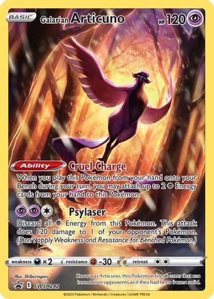 Image of Galarian Articuno (SWSH282) [Sword & Shield: Black Star Promos]
