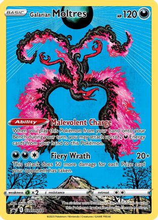 Image of Galarian Moltres (SWSH284) [Sword & Shield: Black Star Promos]