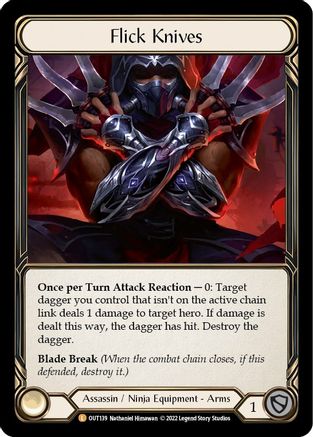 Image of Flick Knives [OUT139] (Outsiders)  Rainbow Foil