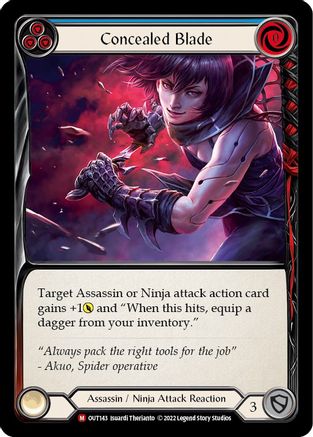 Image of Concealed Blade [OUT143] (Outsiders)