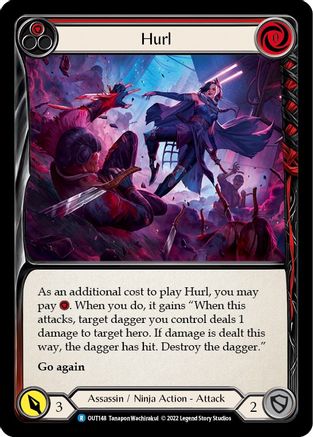 Image of Hurl (Red) [OUT148] (Outsiders)
