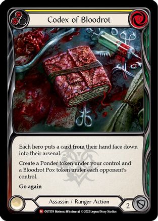 Image of Codex of Bloodrot [OUT159] (Outsiders)