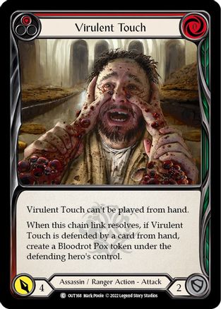Image of Virulent Touch (Red) [OUT168] (Outsiders)
